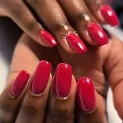 witnails ongles rouge