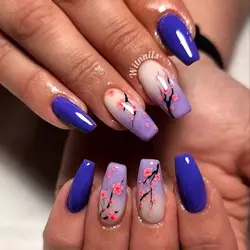 witnails ongles violet