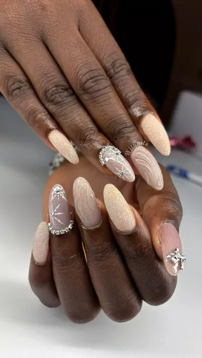 creme deco goutte et strass