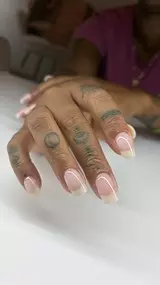 manucure witnails rose pale